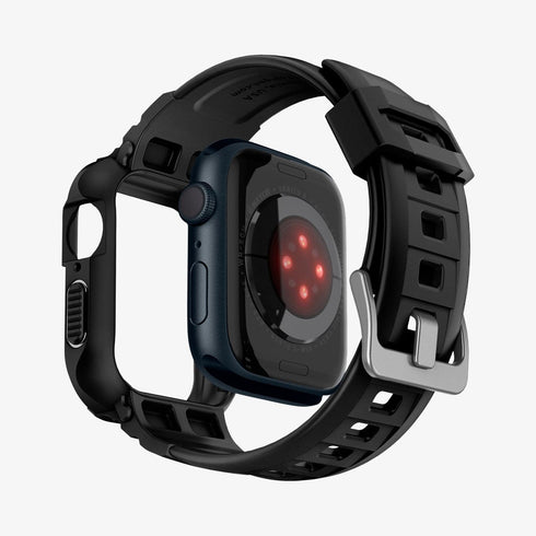 ACS05460 - Apple Watch Series (Apple Watch (49mm)) in matte black showing the front